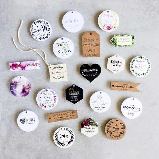 custom swing tag, hang tag, gift tag